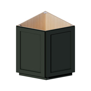 Aston Green - 24"W Angled-End Base Cabinet
