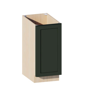 Aston Green - 15"W Full-Height Door Base Cabinet