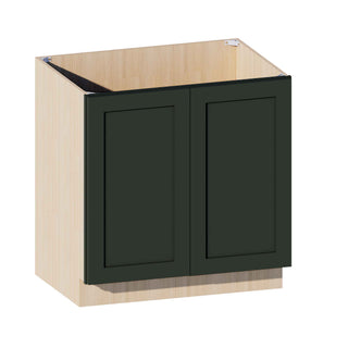 Aston Green - 33"W Full-Height Door Base Cabinet