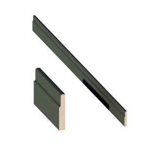 Aston Green - 4-1/2"W × 96"L Furniture Base Molding