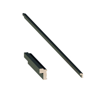 Aston Green - 2-1/4"W × 96"L Light Rail Molding