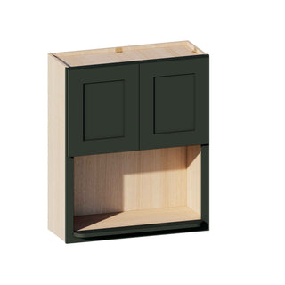 Aston Green - 30"W × 36"H Microwave Wall Cabinet