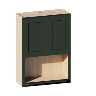 Aston Green - 30"W × 42"H Microwave Wall Cabinet