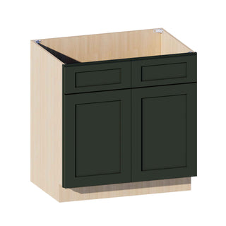 Aston Green - 33"W Sink Base Cabinet