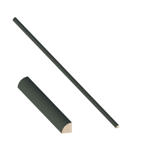 Aston Green - 11/16"W × 96"L Quarter Round Shoe Molding