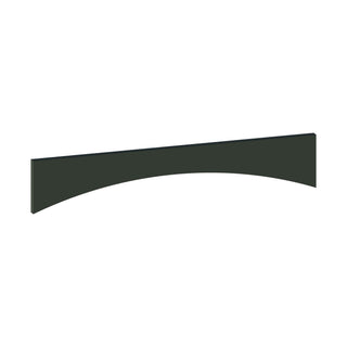 Aston Green - 6"W × 30"L Arched Valance