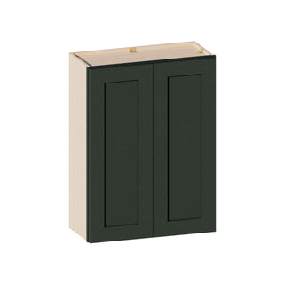 Aston Green - 27"W × 36"H Standard Wall Cabinet