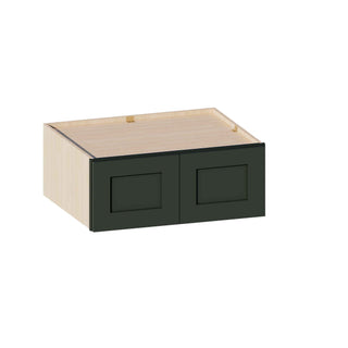 Aston Green - 30"W × 12"H Deep (24") Wall Bridge Cabinet
