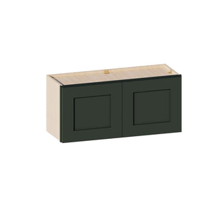 Aston Green - 33"W × 15"H Standard Wall Cabinet
