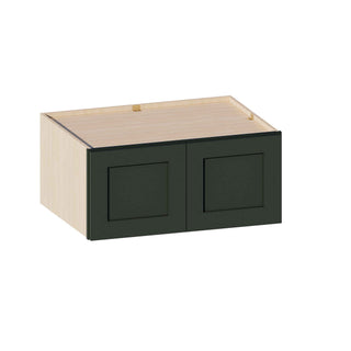 Aston Green - 33"W × 15"H Deep (24") Wall Bridge Cabinet