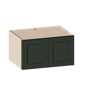 Aston Green - 33"W × 18"H Deep (24") Wall Bridge Cabinet
