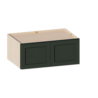 Aston Green - 36"W × 15"H Deep (24") Wall Bridge Cabinet