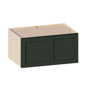 Aston Green - 36"W × 18"H Deep (24") Wall Bridge Cabinet