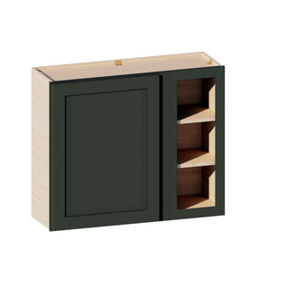 Aston Green - 36"W × 30"H Blind Corner Wall Cabinet