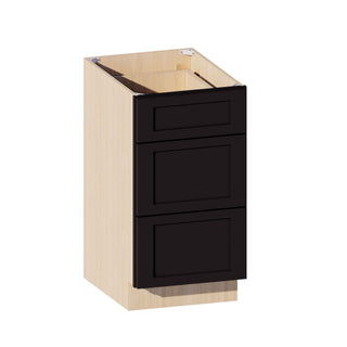 Iron Black - 18"W Vanity Drawer Base Cabinet