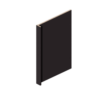 Iron Black - 24"W × 34-1/2"L Dishwasher Return Panel