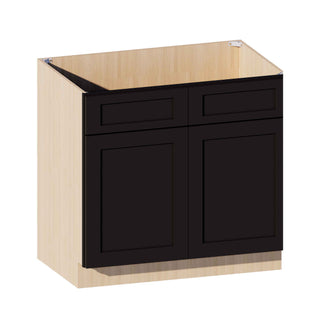 Iron Black - 36"W Sink Base Cabinet