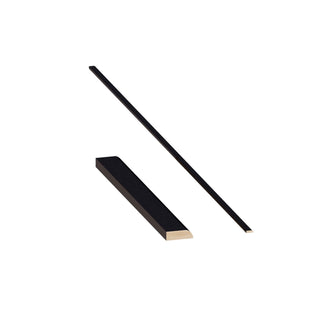 Iron Black - 3/4"W × 96"L Scribe Molding