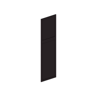Iron Black - 23-1/2"W × 78-1/2"L Tall Decorative Door Panel