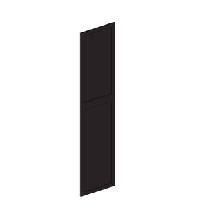 Iron Black - 23-1/2"W × 90-1/2"L Tall Decorative Door Panel