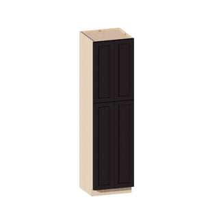 Iron Black - 24"W × 90"H Tall Pantry Cabinet