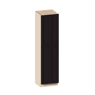 Iron Black - 24"W × 96"H Tall Pantry Cabinet