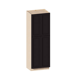 Iron Black - 30"W × 90"H Tall Pantry Cabinet