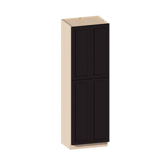 Iron Black - 30"W × 96"H Tall Pantry Cabinet