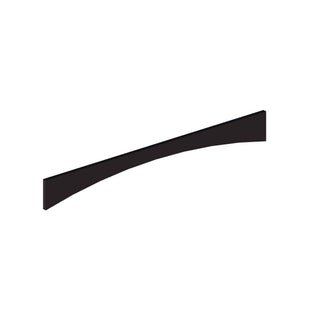 Iron Black - 6"W × 48"L Arched Valance