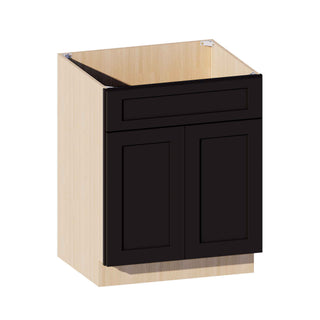 Iron Black - 27"W Vanity Sink Base Cabinet