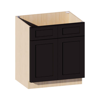 Iron Black - 30"W Vanity Sink Base Cabinet