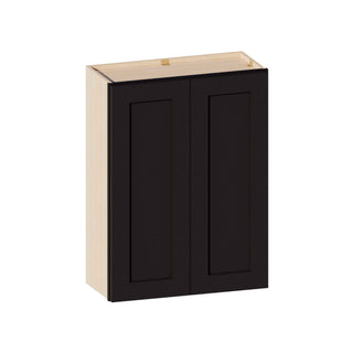 Iron Black - 27"W × 36"H Standard Wall Cabinet