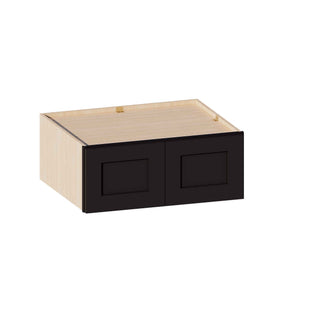 Iron Black - 30"W × 12"H Deep (24") Wall Bridge Cabinet