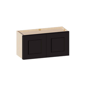 Iron Black - 30"W × 15"H Standard Wall Cabinet