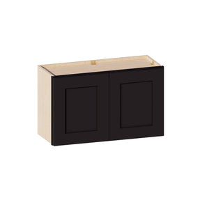Iron Black - 30"W × 18"H Standard Wall Cabinet