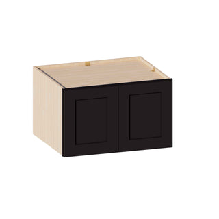 Iron Black - 30"W × 18"H Deep (24") Wall Bridge Cabinet