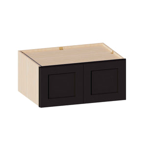 Iron Black - 33"W × 15"H Deep (24") Wall Bridge Cabinet
