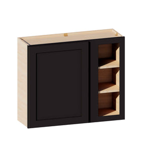 Iron Black - 36"W × 30"H Blind Corner Wall Cabinet