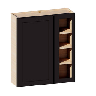 Iron Black - 36"W × 42"H Blind Corner Wall Cabinet