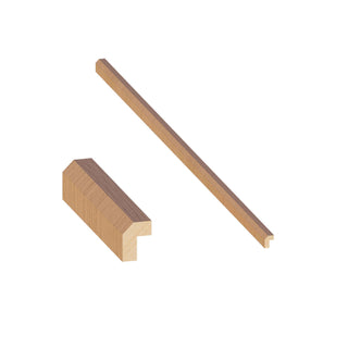 Treasure Chest - 2"W × 96"L Angled Light Rail Molding