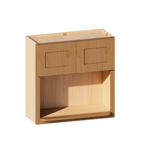 Treasure Chest - 30"W × 30"H Microwave Wall Cabinet