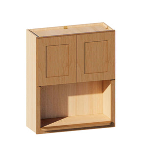 Treasure Chest - 30"W × 36"H Microwave Wall Cabinet
