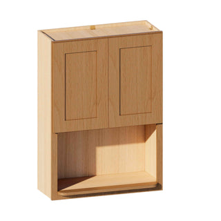 Treasure Chest - 30"W × 42"H Microwave Wall Cabinet