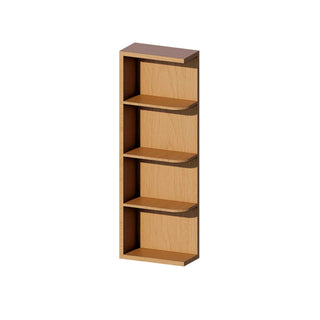 Treasure Chest - 6"W × 36"H Open Shelf Wall End Cabinet