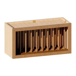 Treasure Chest - 30"W × 15"H Plate Rack Wall Cabinet