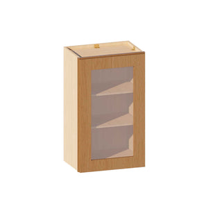 Treasure Chest - 18"W × 30"H Glass-Door Wall Cabinet