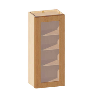 Treasure Chest - 18"W × 42"H Glass-Door Wall Cabinet