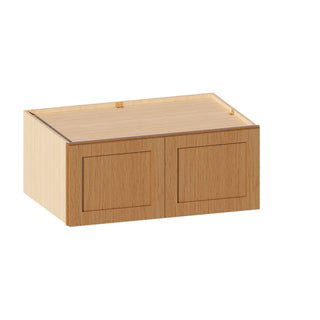 Treasure Chest - 36"W × 15"H Deep (24") Wall Bridge Cabinet