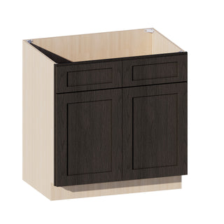 Smokey Ash - 33"W Standard Base Cabinet