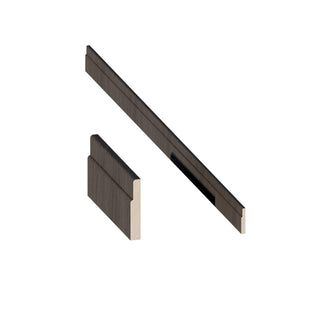 Smokey Ash - 4-1/2"W × 96"L Furniture Base Molding